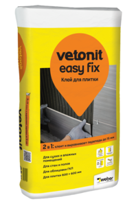 VETONIT easy fix клей для плитки (25кг)
