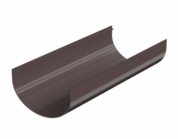 ТН ОПТИМА желоб, темно-коричневый (3м)