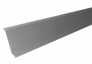 Планка примыкания полиэстер RAL 7004 серая (20*45*15*10мм)