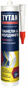 Монтажный клей TYTAN Professional Панели & Молдинги, 310мл