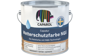 CAPAROL Краска водно-дисперсионная для наружных работ Capadur Wetterschutzfarbe NQG /Кападур Веттер Веттершу База 1 9,6л