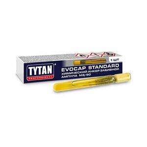 TYTAN Professional Анкер химический ампула EVOCAP STANDARD M8/80 забивной прозрачный