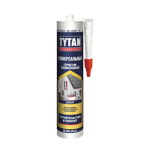 TYTAN Professional герметик силиконовый универсальный белый, 280 мл
