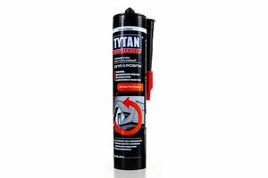 TYTAN Professional Герметик каучуковый для кровли, красный 310 мл