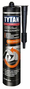 TYTAN Professional герметик каучуковый для кровли, прозрачный 310 мл 