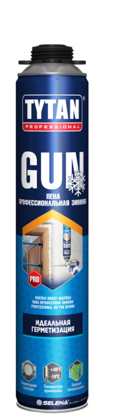 TYTAN Professional GUN Пена профессиональная зимняя 750 мл