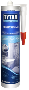 TYTAN Professional Euro-Line герметик силиконовый санитарный бесцветный 280мл 