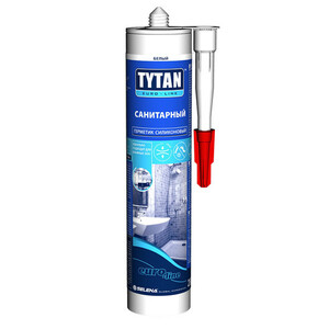 TYTAN Professional Euro-Line герметик силиконовый санитарный белый 280мл 
