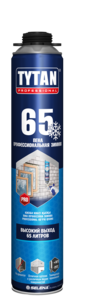 TYTAN Professional Euro-line 65 пена профессиональная зимняя  860 мл 