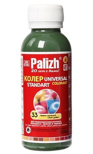 Паста универсальная 0,1л №33 темно-зеленый Palizh