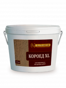 Декоративное покрытие "Короед XL" 1,0-1,8мм (15кг) ТМ "ELITE-DECOR"
