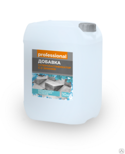 Добавка Суперпластификатор С-3 ЗИМА РС410 до -10°C (10л) ТМ "Professional"
