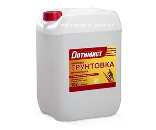 ГРУНТОВКА для наружных и внутренних работ ОПТИМИСТ 5 л