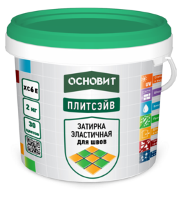 Затирка эластичная ОСНОВИТ ПЛИТСЭЙВ XC6 E багамы 031 (2кг)