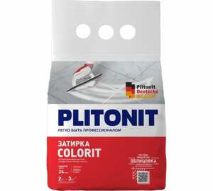 PLITONIT Колорит затирка белая (2кг)