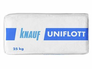 Шпаклевка Унифлот гипс высокопрочная KNAUF (25 кг)
