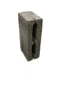 Блок керамзитобетонный перегородочный КБП-ПС12 ( 390х190х120)