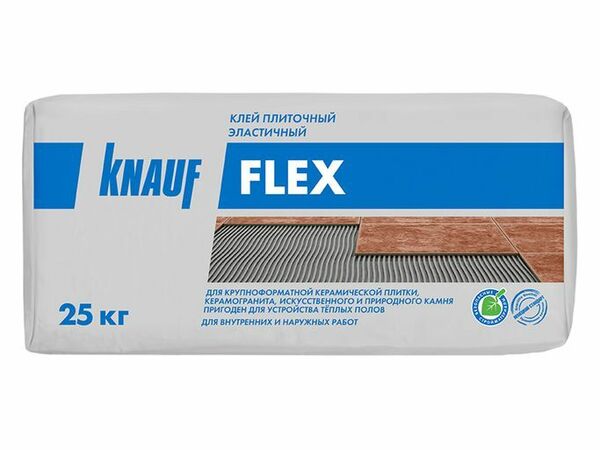 Клей Флекс для плитки эластифицированный KNAUF (25кг)