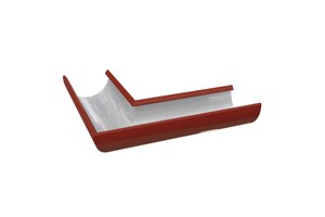Угол желоба D185 (ПЭ-01-3011 Коричнево-красный-0.5)