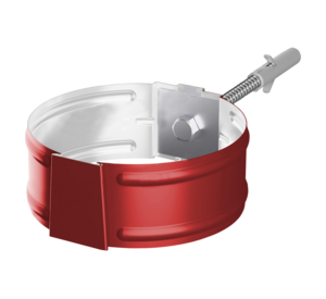 Держатель трубы D150 (ПЭ-01-3011-1.0) (саморез) МЕТАЛЛ ПРОФИЛЬ 