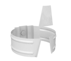 Держатель трубы D150 (ПЭ-01-9003-1,0) (саморез) МЕТАЛЛ ПРОФИЛЬ 