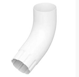 Колено трубы D90х60 градусов GS (ВПЭД-03-9010-0.6) МЕТАЛЛ ПРОФИЛЬ 