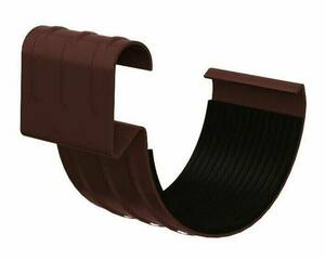 Соединитель желоба D125 GS (ВПЭ-02-8017-0.6) МЕТАЛЛ ПРОФИЛЬ 