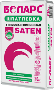 Шпатлевка гипсовая SATEN Боларс (20кг)