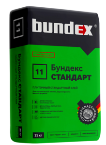 Клей плиточный "Бундекс Стандарт" (С1), 25 кг