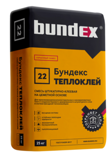 Смесь штукатурно-клеевая "Бундекс Теплоклей", 25 кг