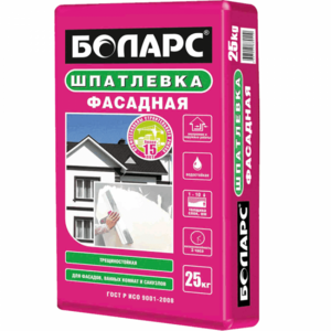 Шпатлевка фасадная Боларс 25кг