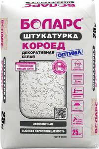 Штукатурка декоративная Короед Оптима фр. 2,5  25кг