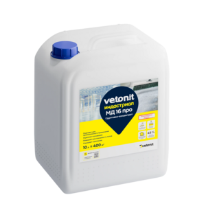 Vetonit® индастриал MD 16 про грунтовка для промышленных полов, 10 л 