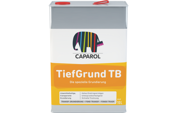 CAPAROL грунтовка для наружных и внутренних работ Tiefgrund TB, 10 л
