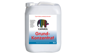 CAPAROL грунт по основанию Grund-Konzentrat, 10 л.