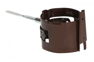 Держатель трубы D100 (на кирпич) (ПЛД-02-8017-0.6) МЕТАЛЛ ПРОФИЛЬ 