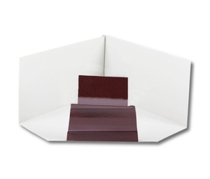 Угол желоба внутренний 120*86 (ПЛ-02-8017-0.5) МЕТАЛЛ ПРОФИЛЬ 