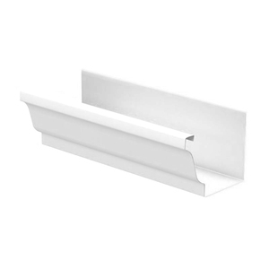 Желоб водосточный 120х86х3000 (ПЭ-01-9003 -0.5) МЕТАЛЛ ПРОФИЛЬ 