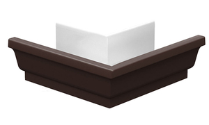 Угол желоба наружный 120*86 (ПЛ-02-8017-0,5) МЕТАЛЛ ПРОФИЛЬ 