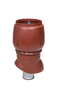 Вентиляционный выход с колпаком VILPE PIPE 125/ИЗ/500 (красный)