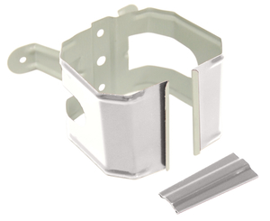 Держатель трубы 76х102 на дерево (ПЭ-01-9003 -0.5) МЕТАЛЛ ПРОФИЛЬ 