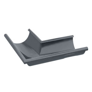 Угол желоба наружный D125х90 градусов GS lite  (ПЭД-01-7024\7024-0.6) МЕТАЛЛ ПРОФИЛЬ 