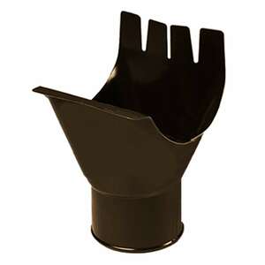 Воронка выпускная GrandSystem D125/90, RAL8017 МЕТАЛЛ ПРОФИЛЬ 