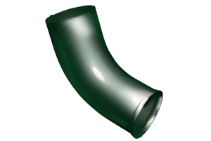 Колено трубы 90 сливное RAL6005 зеленый мох Grand Line