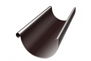Желоб полукруглый Grand Line 150 мм 3 м RAL 8017 шоколад Grand Line