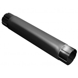 Труба L=1,00м 125/90 (RAL 9005 (Черный)) Grand Line