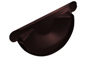 Заглушка торцевая универсальная 150 мм RAL 8017 Grand Line