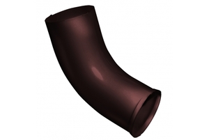 Колено стока 100 мм RAL 8017 Grand Line