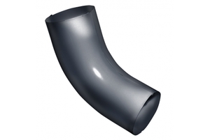 Колено 60 град, (90мм) RAL 7024 Мокрый асфальт Grand Line