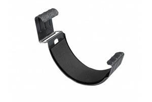 Соединитель желоба 125 мм RAL 7024  Мокрый асфальт Grand Line